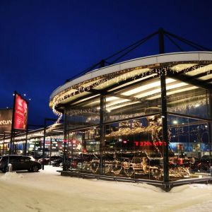 Kauppakeskus Veturin jouluvalot Kouvola